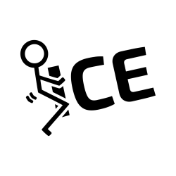 F ICE Sticker â Anti ICE Political Decal